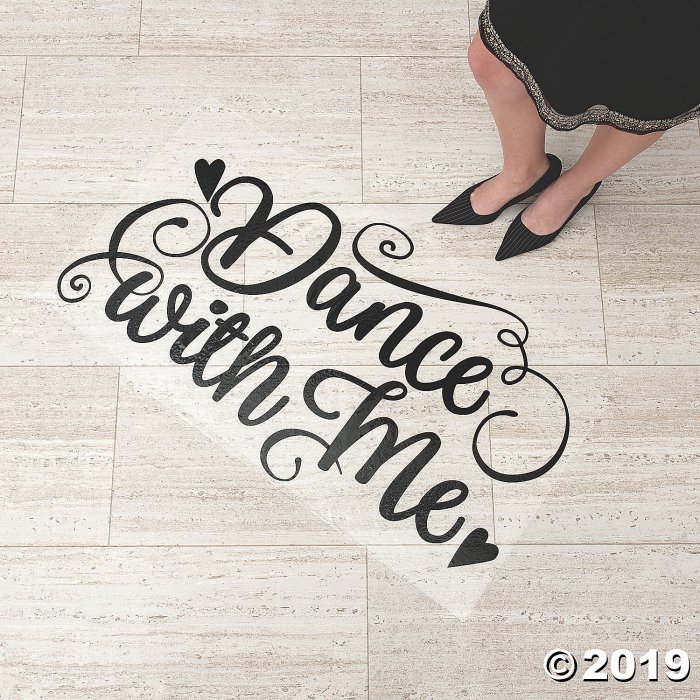 Dance With Me Floor Cling (1 Piece(s))