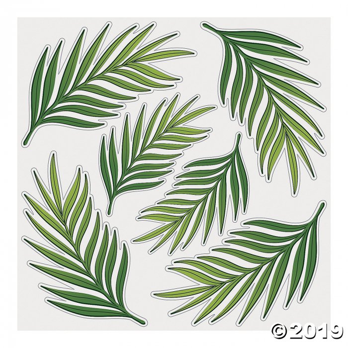Palm Leaf Floor Decals (1 Unit(s))