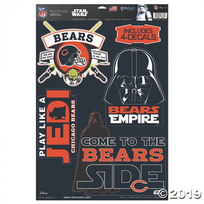 NFL® Chicago Bears Star Wars Decals (1 Piece(s))