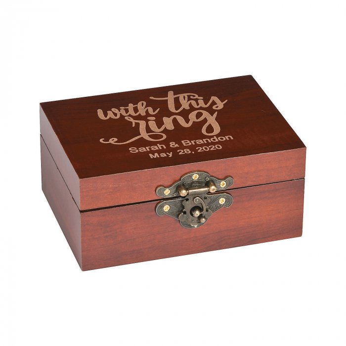 Personalized With This Ring Box (1 Piece(s))