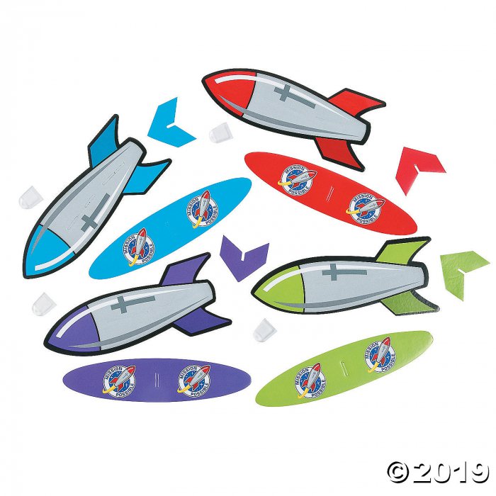 God's Galaxy VBS Rocket Gliders (Per Dozen)