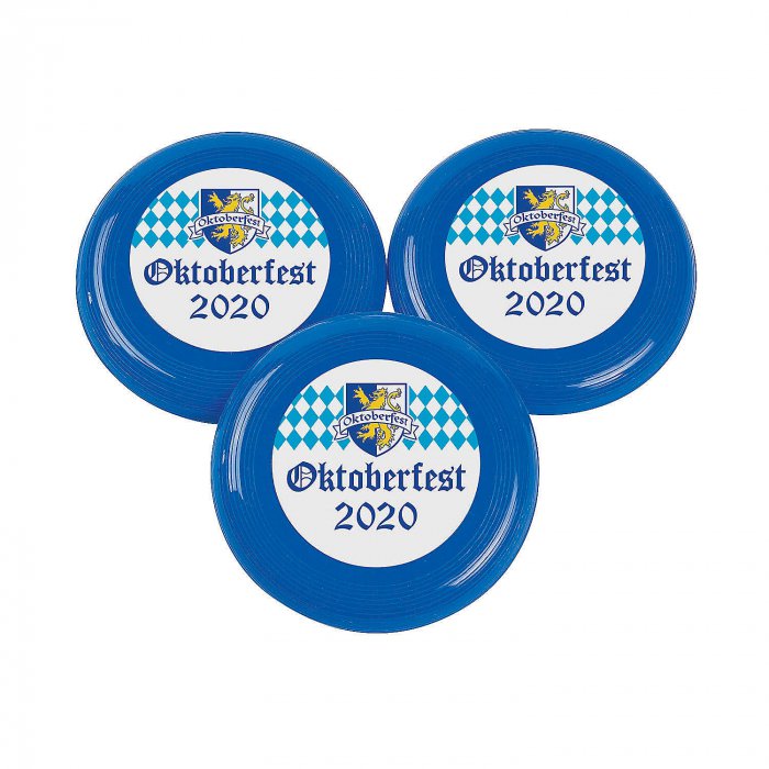Personalized Oktoberfest Mini Flying Discs (72 Piece(s))