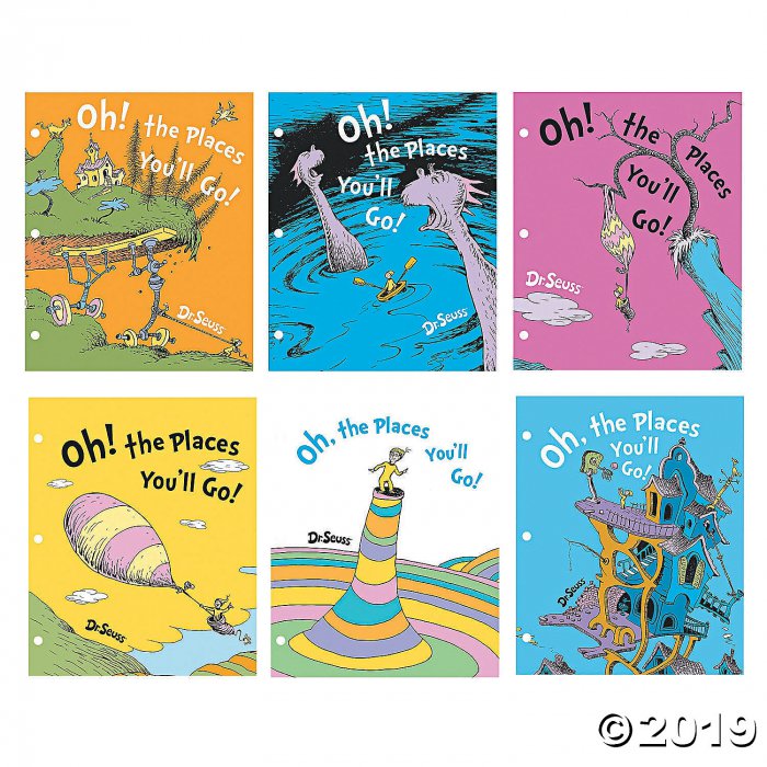 Dr. Seuss Oh, the Places You'll Go Pocket Folders (6 Piece(s))