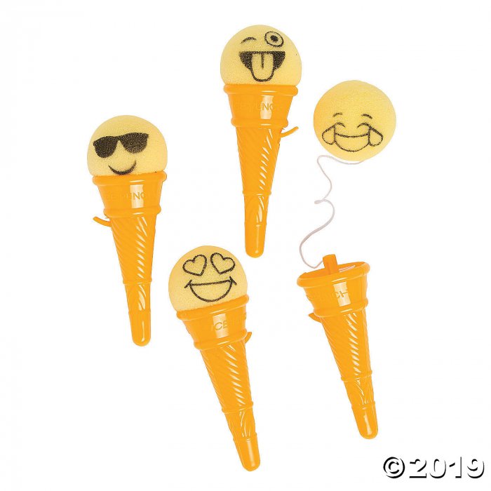 Emoji Ice Cream Cone Shooters (Per Dozen)
