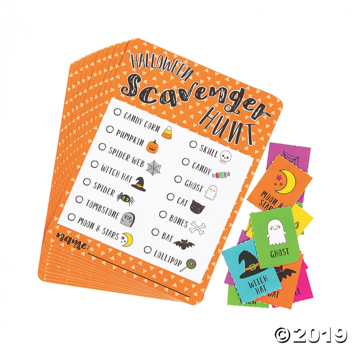 Halloween Scavenger Hunt Game (1 Unit(s))