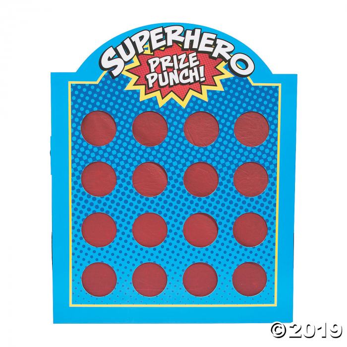 Superhero Prize Punch Game (1 Piece(s))