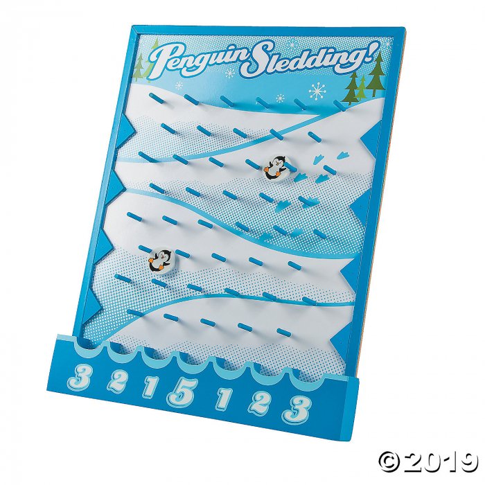Penguin Sledding Disk Drop Game (1 Set(s))
