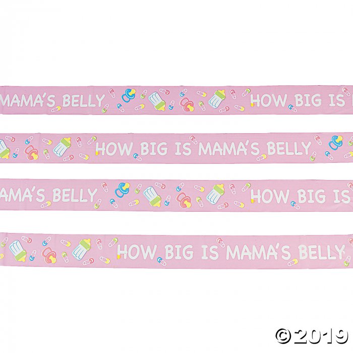 How Big is Mama's Belly Baby Shower Game (20 ft)