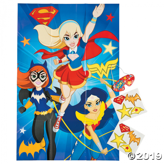 DC SuperHero Girls Party Game (1 Set(s))