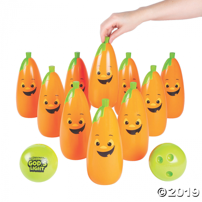 Christian Pumpkin Bowling Game (1 Set(s))