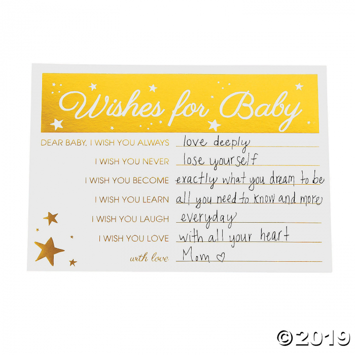 Wishes for Baby Cards (24 Piece(s))