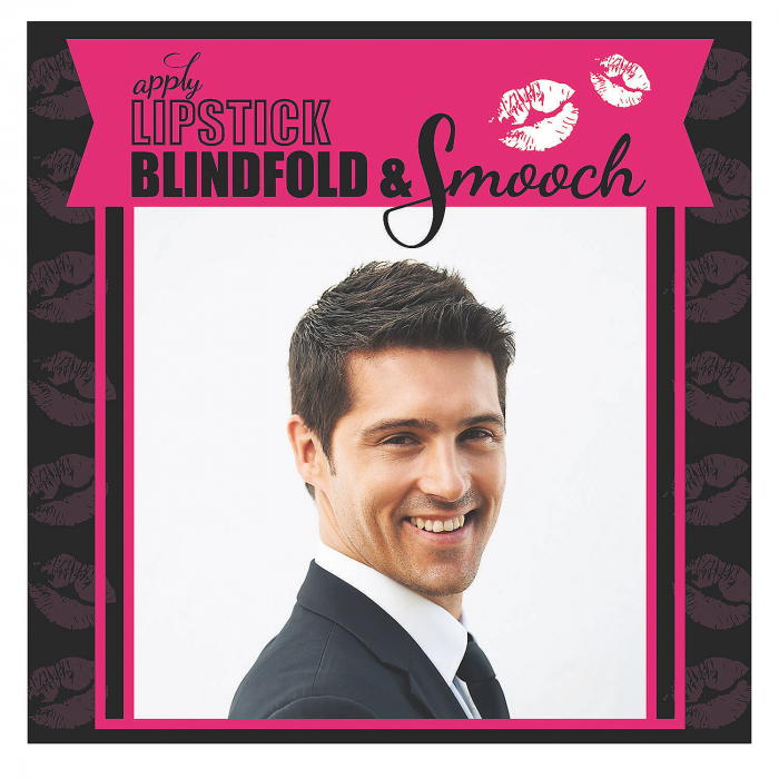 Custom Photo Kiss the Groom Game Banner (1 Piece(s))