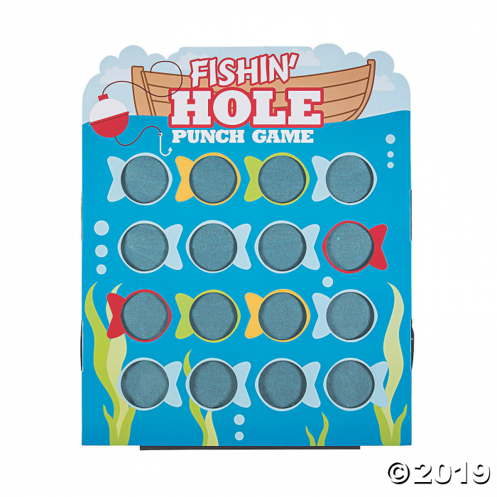 Little Fisherman Fishin' Hole Prize Punch Game (1 Piece(s))