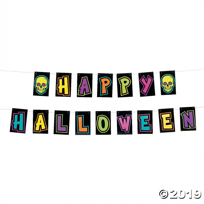 Spookadelic Garland Halloween Decoration (1 Set(s))