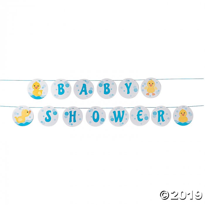 Rubber Ducky Baby Shower Garland (1 Set(s))