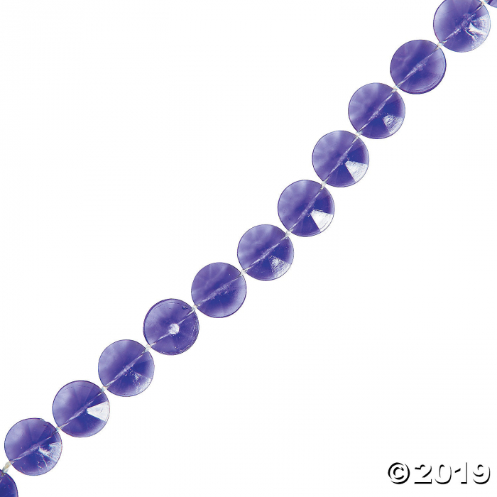 Purple Crystal Garland (1 Piece(s))
