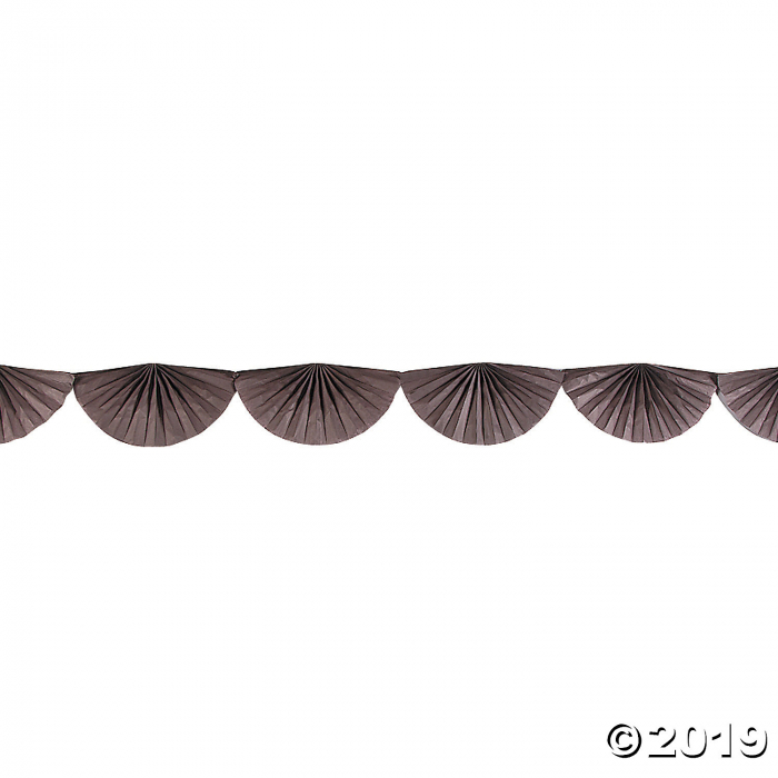 Chocolate Semi Fanburst Garland (1 Piece(s))