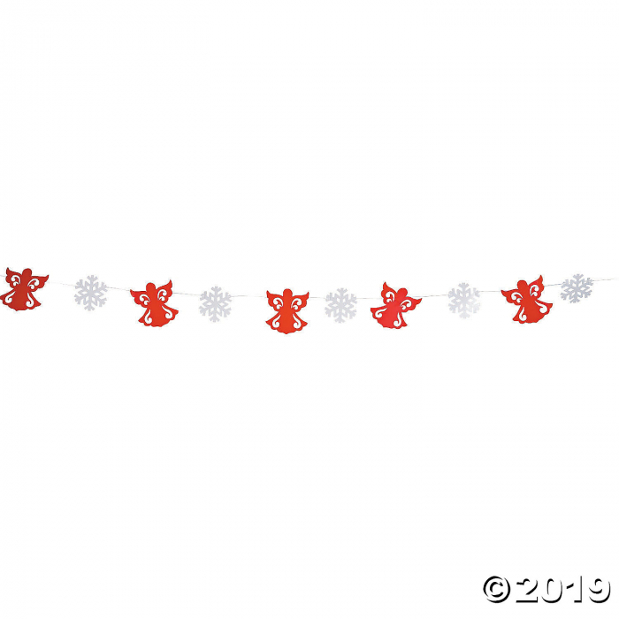Christmas Snow Angel Garland (1 Piece(s))
