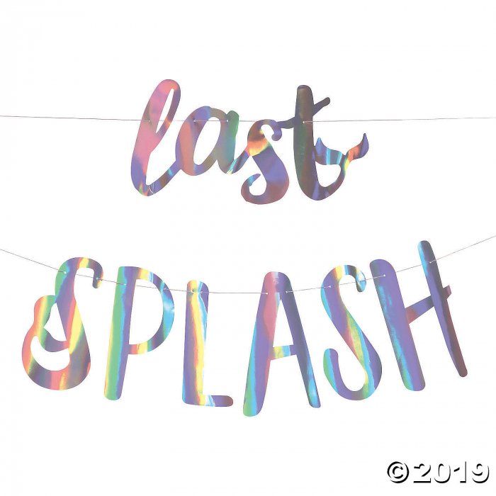 Last Splash Mermaid Bachelorette Garland (1 Set(s))