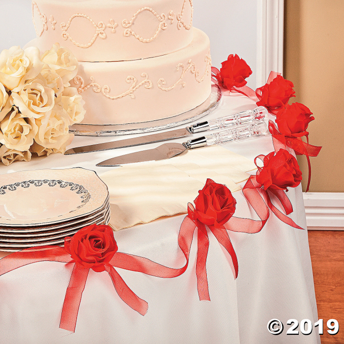 Red Rose Garland