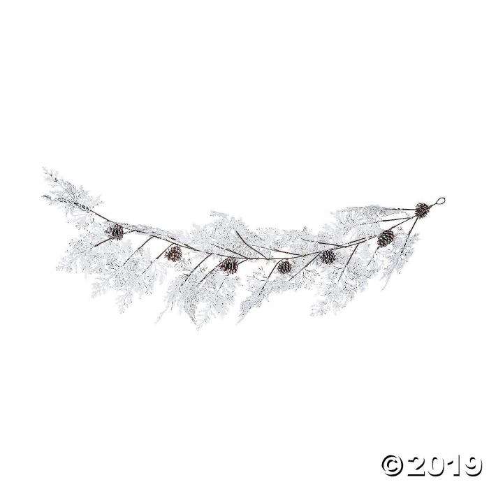 Snowy Evergreen Garland (1 Piece(s))