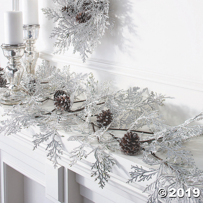Snowy Evergreen Garland (1 Piece(s))