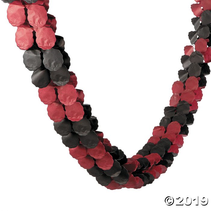 Burgundy & Black Garland (1 Piece(s))