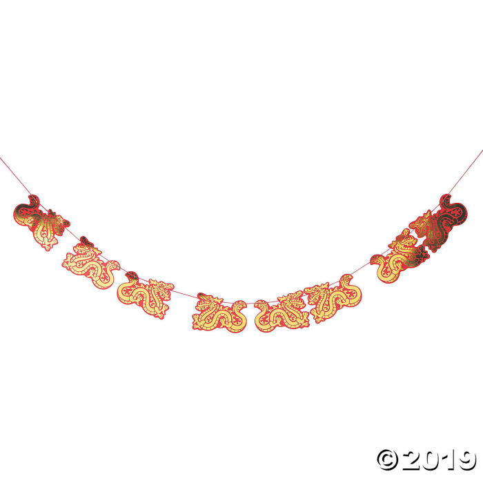 Chinese New Year Dragon Garland (1 Piece(s))