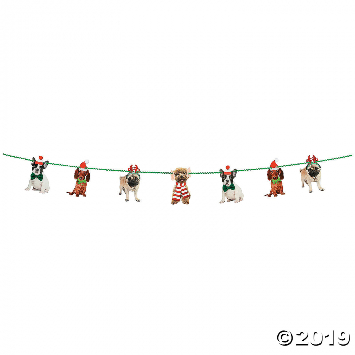 Christmas Dog Garland (1 Piece(s))