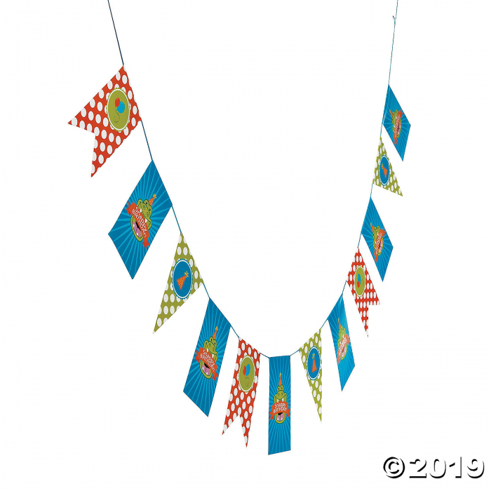 Alligator Birthday Garland (1 Piece(s))