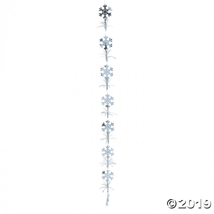Snowflake Foil Burst Hanging Décor (1 Piece(s))