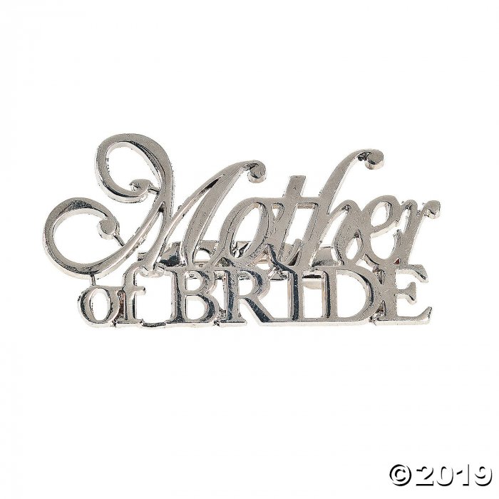 Mother of Bride Pin