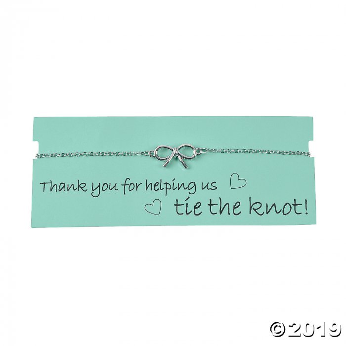 Tie the Knot Thank You Bracelet (1 Piece(s))