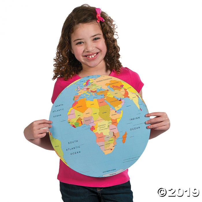 Jumbo Globe Cutouts (8 Piece(s))