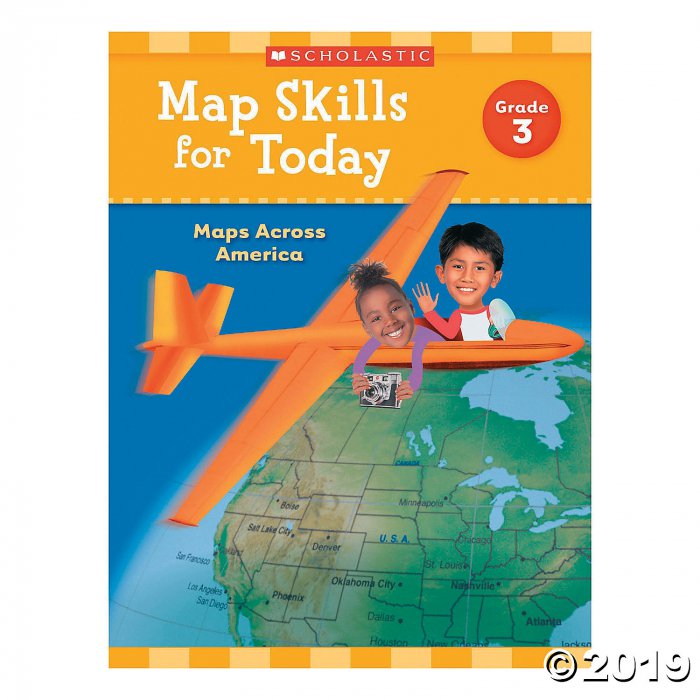 Map Skills for Today: Maps Across America Activity Book - Grade 3, 6 Books (6 Piece(s))
