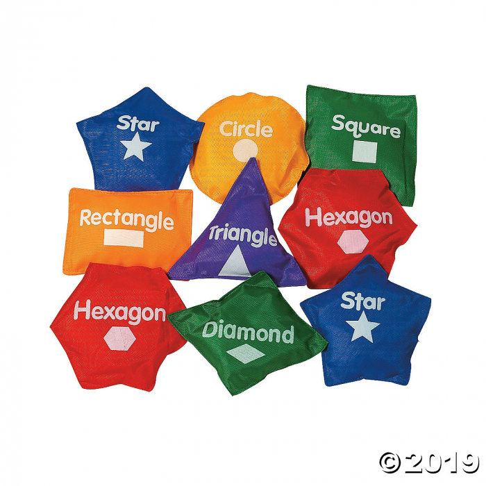 Geometric Shapes Bean Bags (1 Set(s))