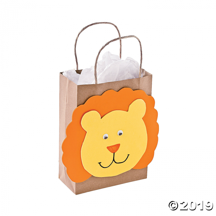 Medium Kraft Paper Gift Bags (Per Dozen)