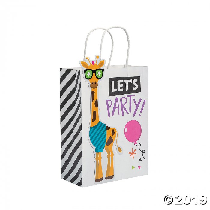 Medium Party Animal Gift Bags (Per Dozen)