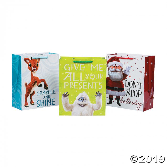 Rudolph the Red-Nosed Reindeer® Gift Bags (Per Dozen)