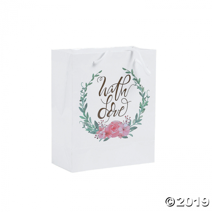 Medium With Love Gift Bags (Per Dozen)