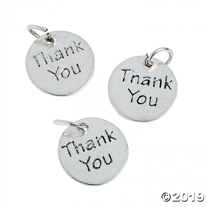 Thank You Charms (100 Piece(s))