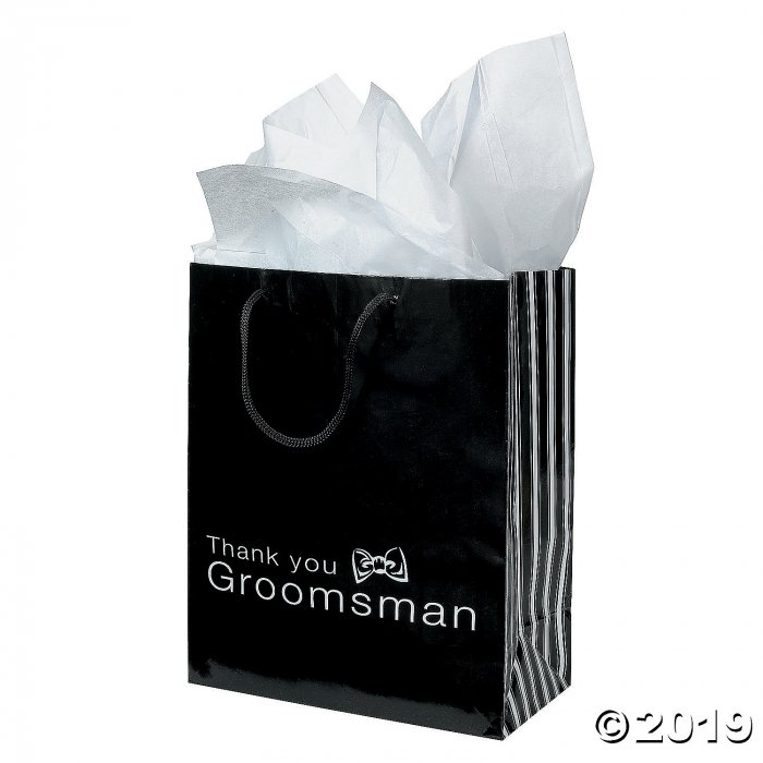 Medium Groomsmen Gift Bags (Per Dozen)