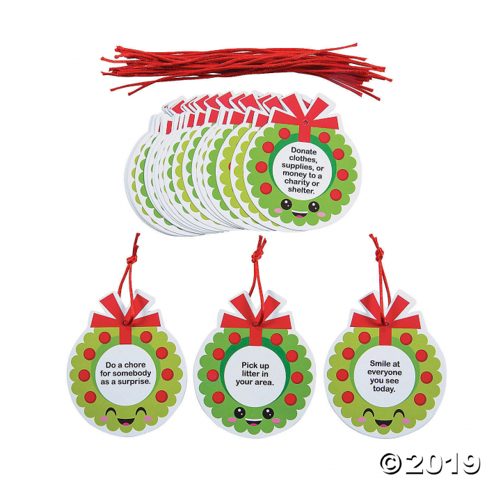 Acts of Kindness Christmas Ornaments (24 Piece(s))