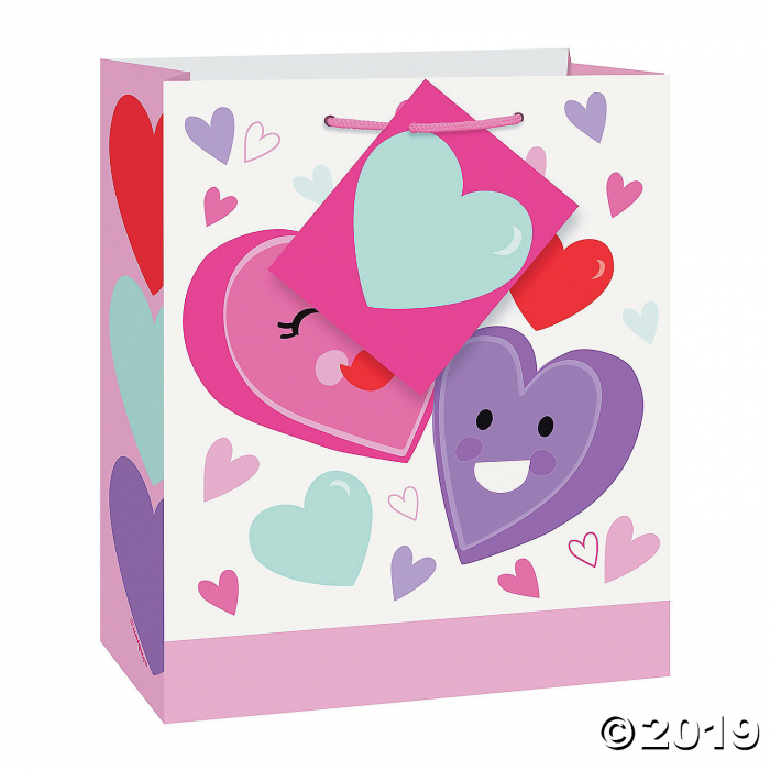 Small My Love Hearts Gift Bag (1 Piece(s))