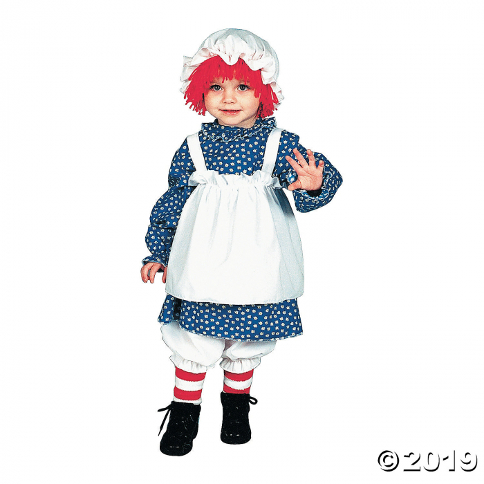Toddler Girl's Raggedy Ann Costume - 1T-2T (1 Piece(s))