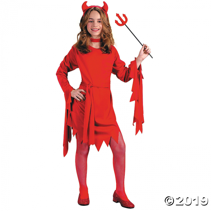 Girl's Darling Devil Costume - Small (1 Set(s)) Girl's Darling Devil Costume - Small (1 Set(s))