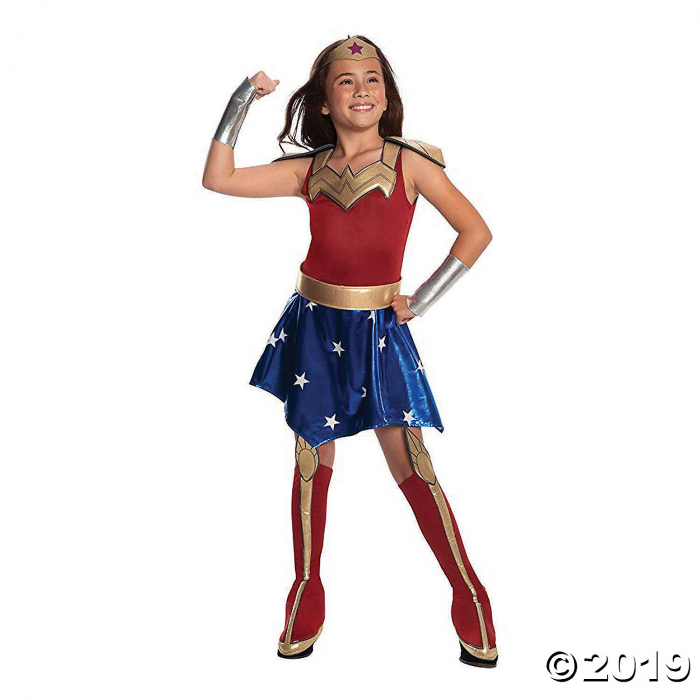 Girl's Deluxe DC SuperHero Girls Wonder Woman Costume - Small (1 Piece(s)) Girl's Deluxe DC SuperHero Girls Wonder Woman Costume - Small (1 Piece(s))
