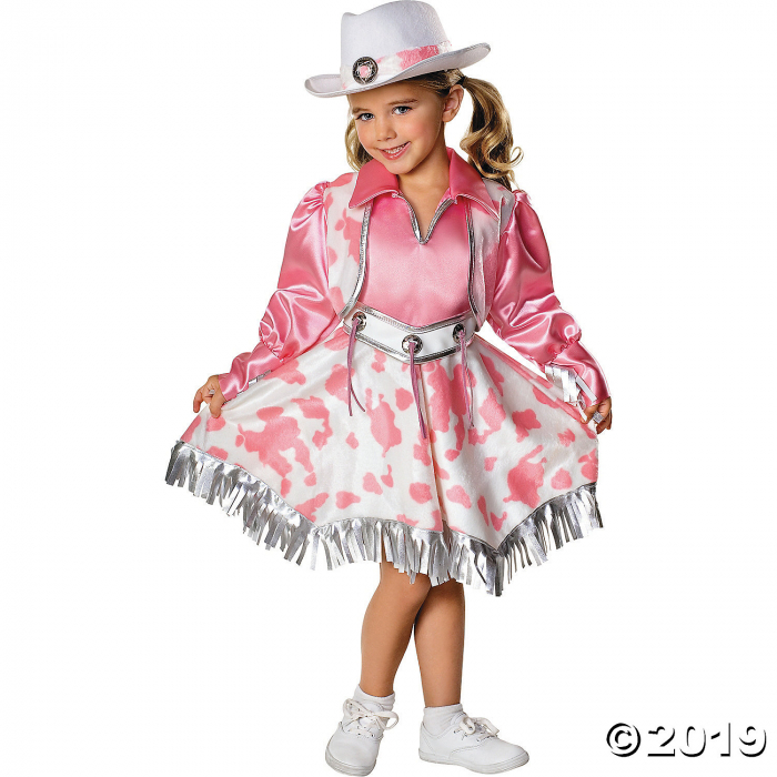 Girl's Western Diva Cowgirl Costume - Medium (1 Set(s))