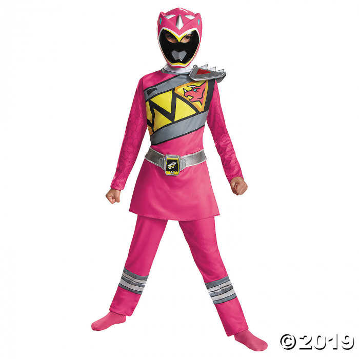 Classic Pink Ranger Dino Girls Halloween Costume - Small (1 Piece(s)) Classic Pink Ranger Dino Girls Halloween Costume - Small (1 Piece(s))