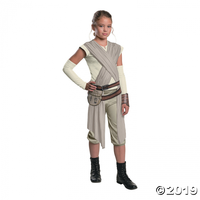 Girl's Deluxe Star Wars: The Force Awakens Rey Costume - Small (1 Piece(s)) Girl's Deluxe Star Wars: The Force Awakens Rey Costume - Small (1 Piece(s))
